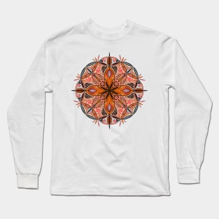 Mandala Pattern Long Sleeve T-Shirt